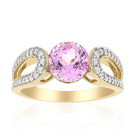 9K Patroke Kunzite Gold Ring (de Melo)