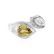 Yellow Zircon Silver Ring (SAELOCANA)