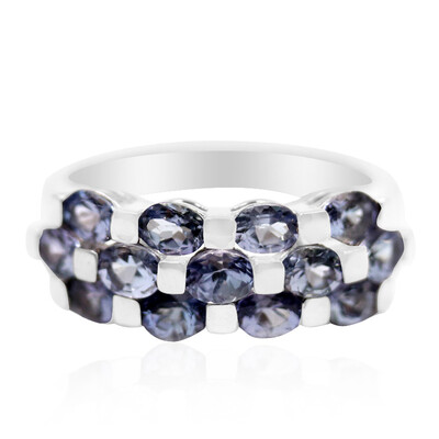 Tanzanite Silver Ring