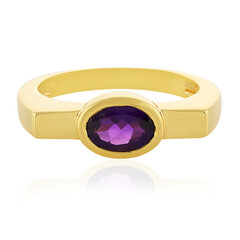 Amethyst Silver Ring