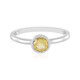 Yellow Beryl Silver Ring