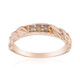 9K SI1 Argyle Rose De France Diamond Gold Ring (Annette)