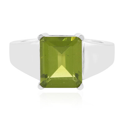 Peridot Silver Ring