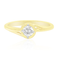 14K SI1 (G) Diamond Gold Ring