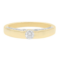 9K SI1 (G) Diamond Gold Ring