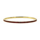 14K Mozambique Ruby Gold Bangle (CIRARI)