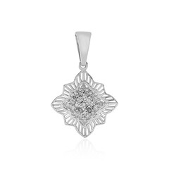 9K I2 (I) Diamond Gold Pendant (Ornaments by de Melo)