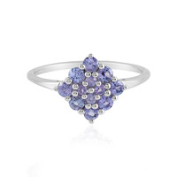 Tanzanite Silver Ring