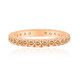 14K SI1 Argyle Rose De France Diamond Gold Ring (Annette)