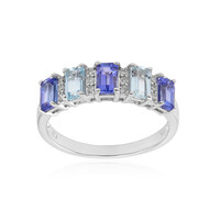 10K AAA Tanzanite Gold Ring