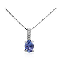 10K AAA Tanzanite Gold Necklace