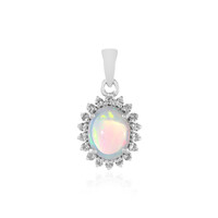 Welo Opal Silver Pendant