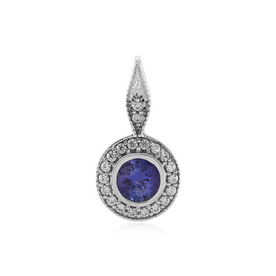 Tanzanite Silver Pendant