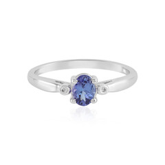 Tanzanite Silver Ring