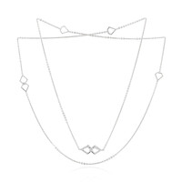 Zircon Silver Necklace