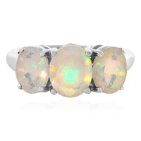 Welo Opal Silver Ring