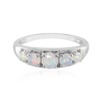 Welo Opal Silver Ring