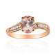 14K AAA Morganite Gold Ring (CIRARI)