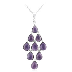 Amethyst Silver Necklace