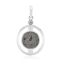 Aletai-Meteorite Silver Pendant