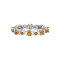 Citrine Silver Ring