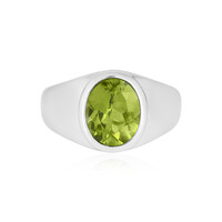 Peridot Silver Ring