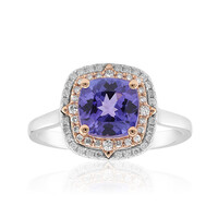 14K AAA Tanzanite Gold Ring (CIRARI)