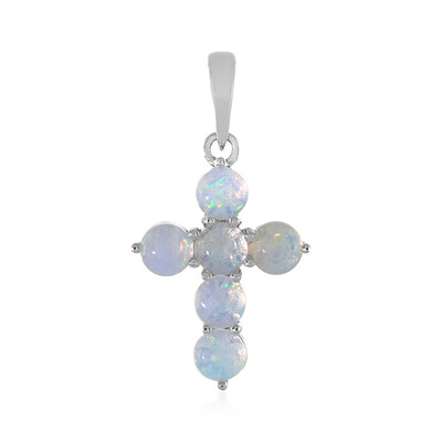 Welo Opal Silver Pendant