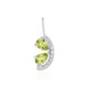 Peridot Silver Pendant