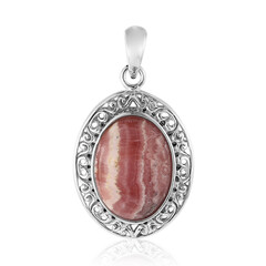 Rhodochrosite Silver Pendant (Art of Nature)