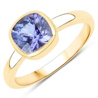 Tanzanite Silver Ring