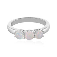 Welo Opal Silver Ring