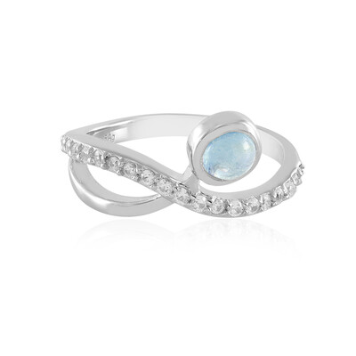 Ofiki Aquamarine Silver Ring