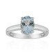 Brazilian Aquamarine Silver Ring