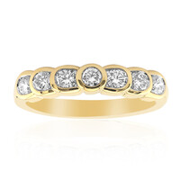 9K SI1 (G) Diamond Gold Ring