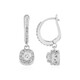 Zircon Silver Earrings