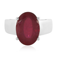 Madagascar Ruby Silver Ring