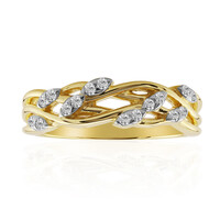 9K SI1 (G) Diamond Gold Ring