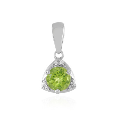 Peridot Silver Pendant