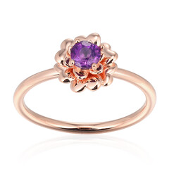 Zambian Amethyst Silver Ring