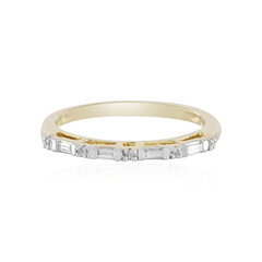 9K SI1 (H) Diamond Gold Ring