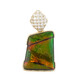 9K Ammolite Gold Pendant