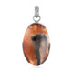 Java Plume Carnelian Silver Pendant (Bali Barong)