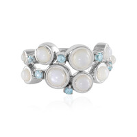 White Moonstone Silver Ring (KM by Juwelo)