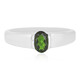 Russian Diopside Silver Ring