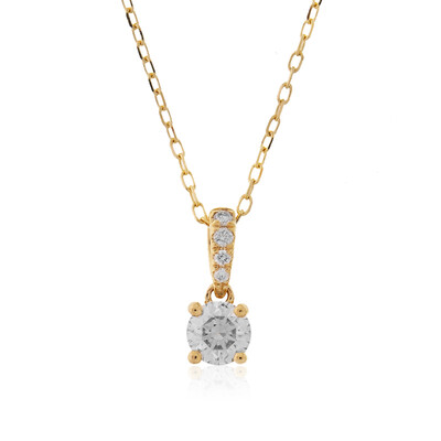 14K I1 (H) Diamond Gold Necklace (CIRARI)