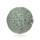 Green Lava Silver Pendant (MONOSONO COLLECTION)