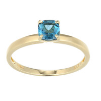 London Blue Topaz Silver Ring