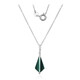 Malachite Silver Necklace