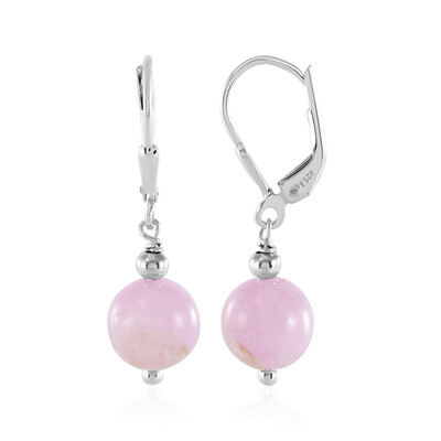 Kunzite Silver Earrings